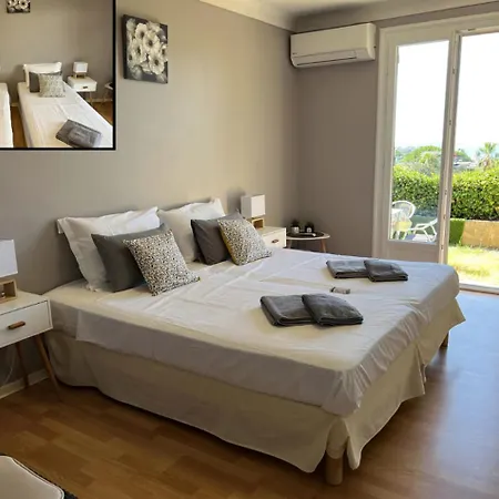 Charming Villa-Appartement With A View On The Sea Of 95 M2 Cannes Exterior photo